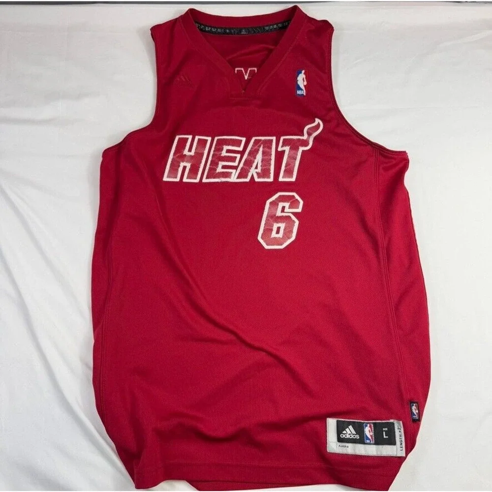 Adidas 2012 NBA Christmas Day Miami Heat LeBron James‎ Large Basketball Jersey